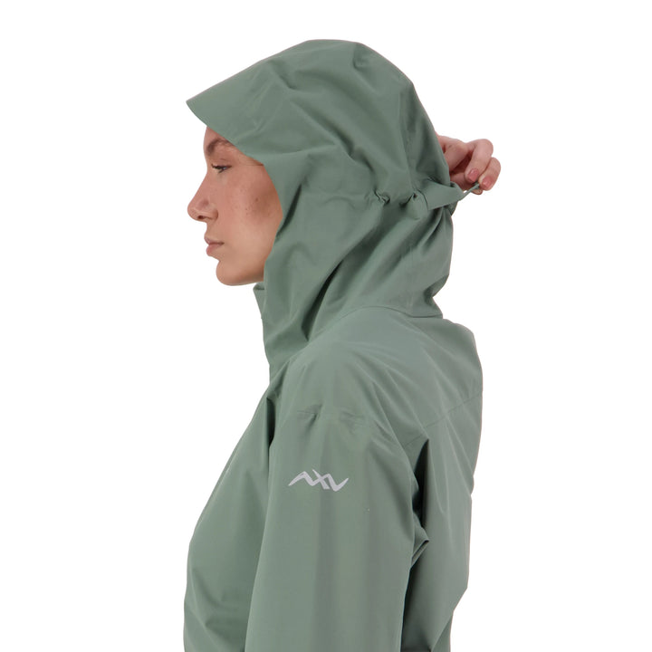 Peak XV Womens Pinnacle Waterproof Jacket in Mint, product photograph 6