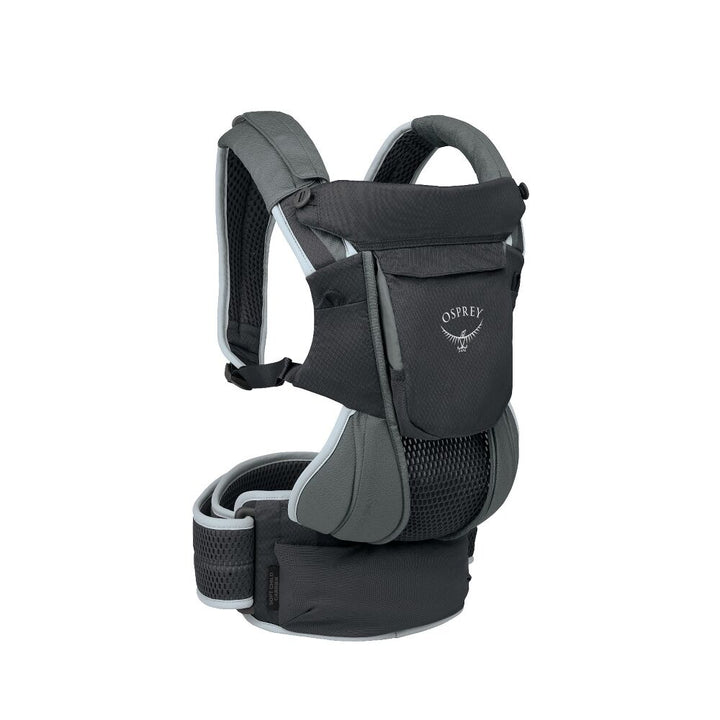 Osprey Poco Soft Child Carrier in Black - front side view