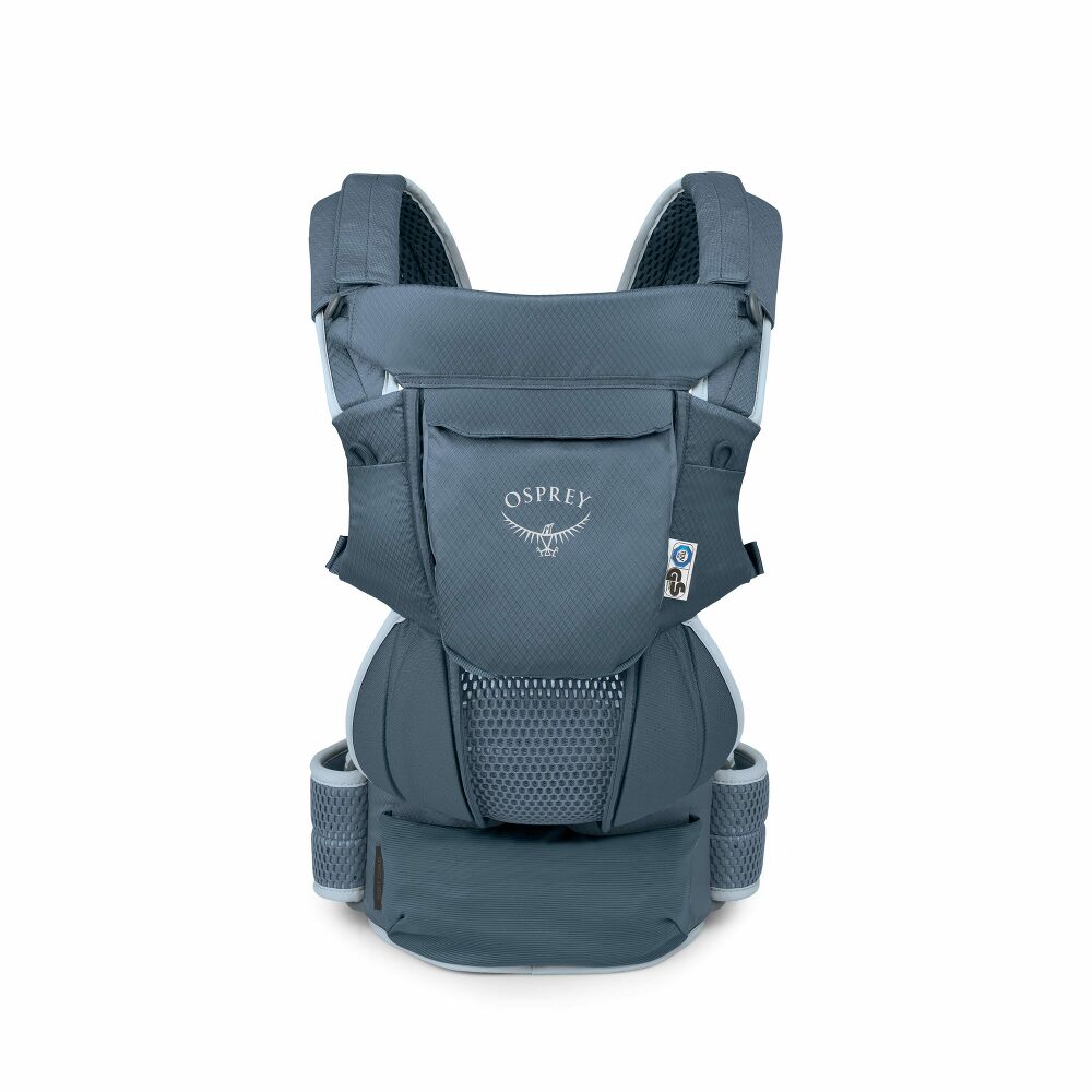 Osprey Poco Soft Child Carrier in Tidal Blue - front view