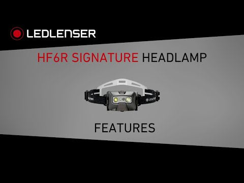 Ledlenser HF6R Signature 1000Lumen Rechargeable Headlamp