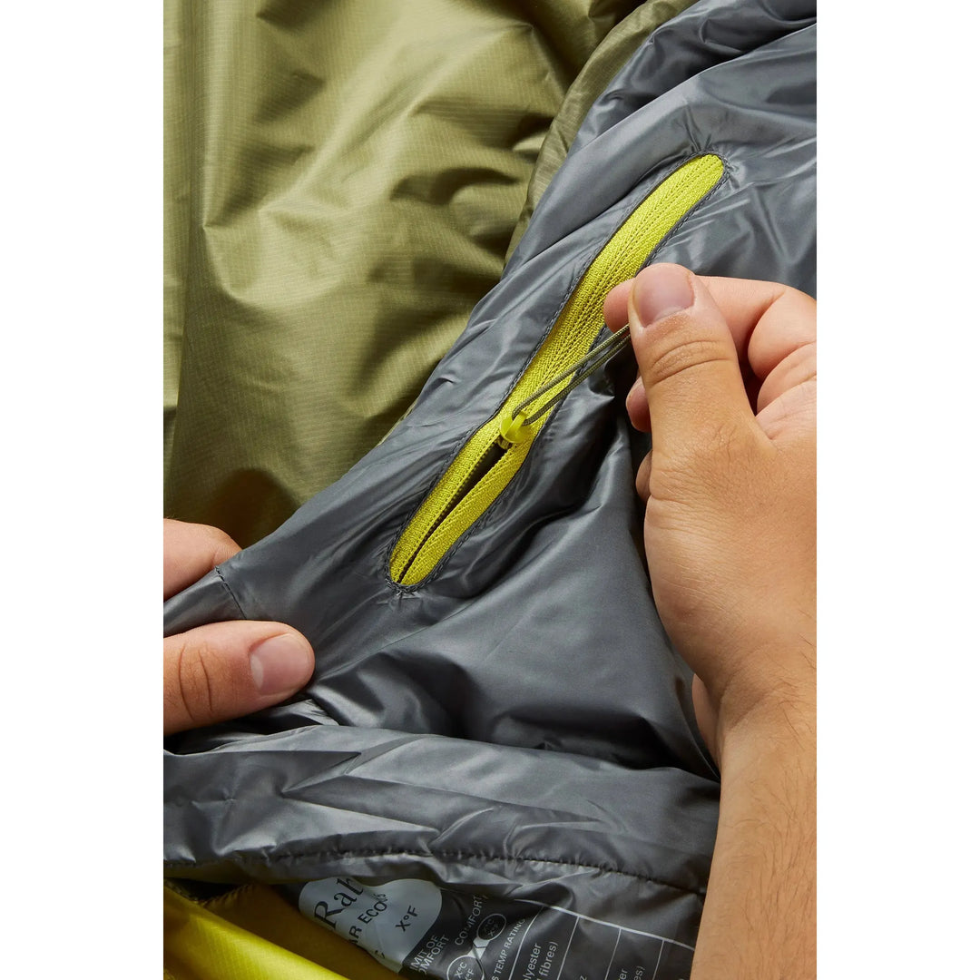 Rab Solar Eco 0 Synthetic Sleeping Bag (5C)