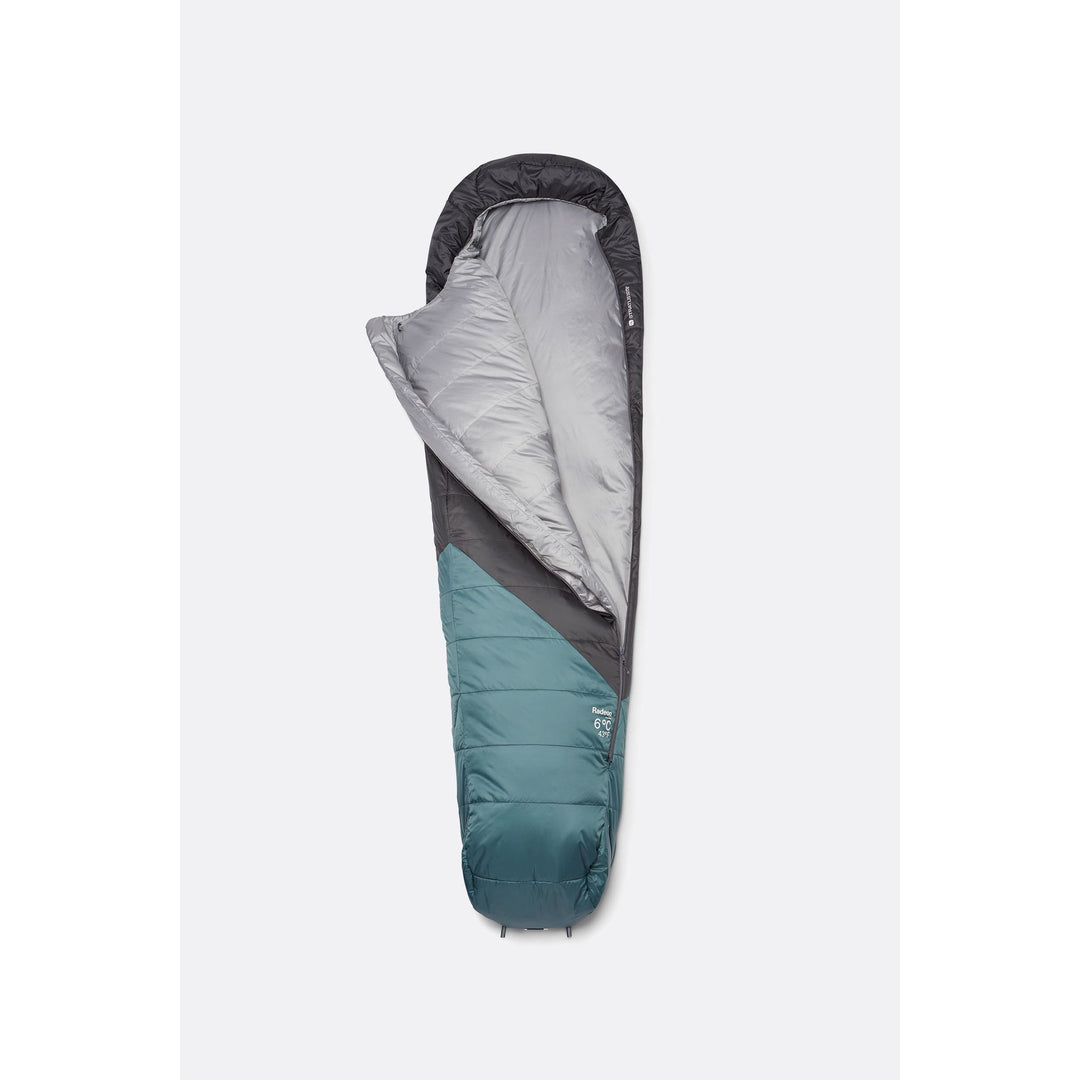 Rab Radeon Synthetic Sleeping Bag (6°C) — detail | Rab NZ