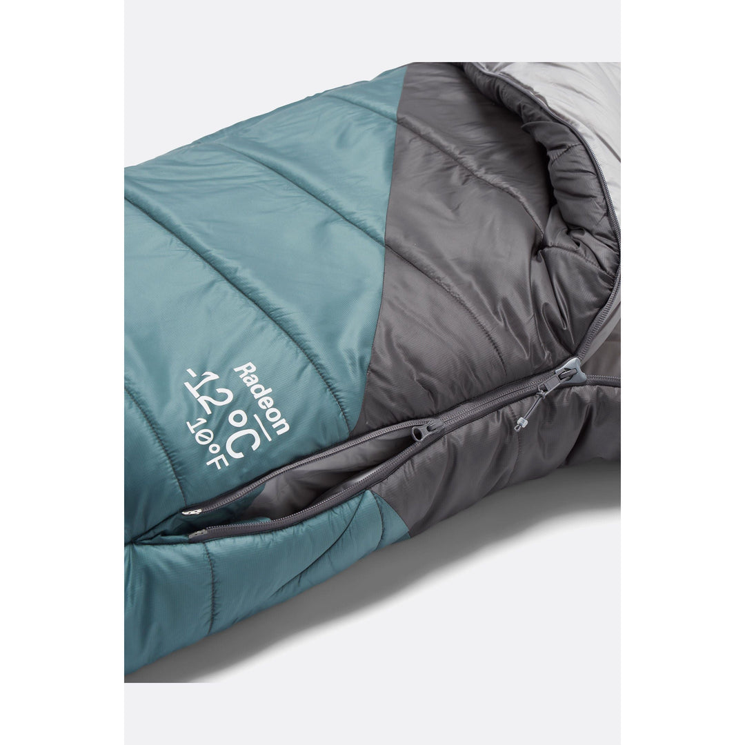 Rab Radeon Synthetic Sleeping Bag (6°C) — detail | Rab NZ