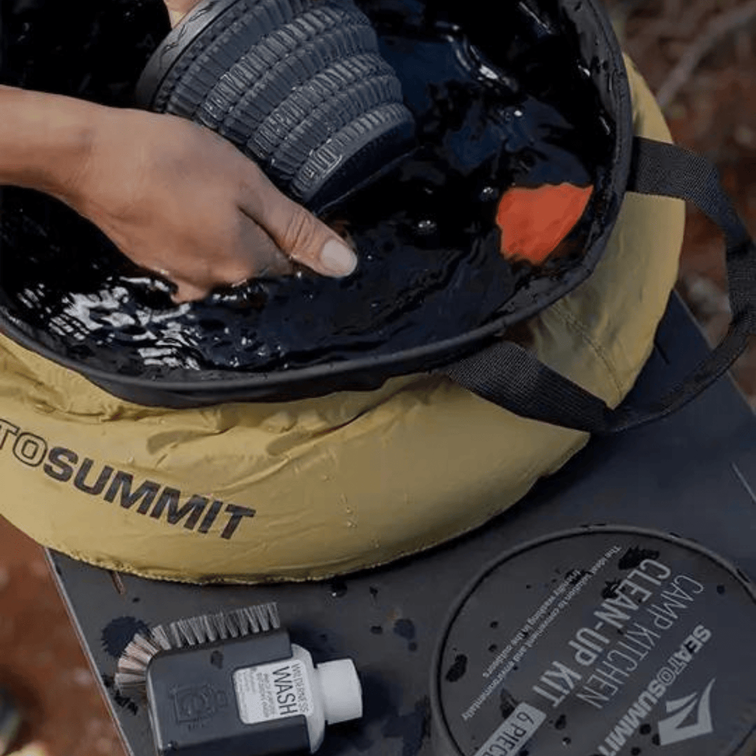 Sea To Summit Camp Kitchen Clean-Up Kit With Soap