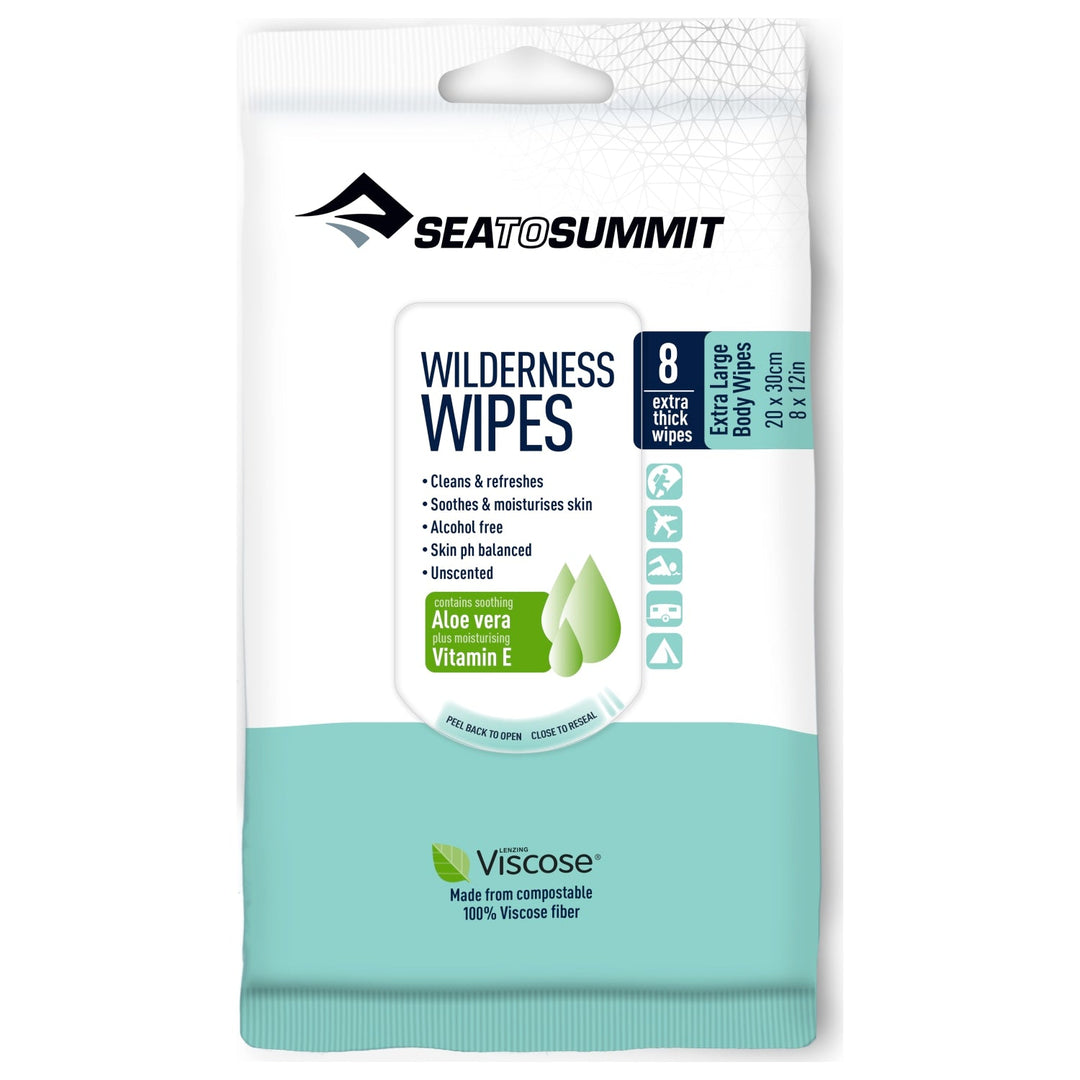 Sea to Summit Wilderness Wipes Extra Large - 8 pack