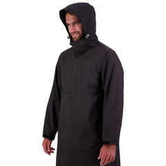 Unisex Peak XV Trench Coat: hood