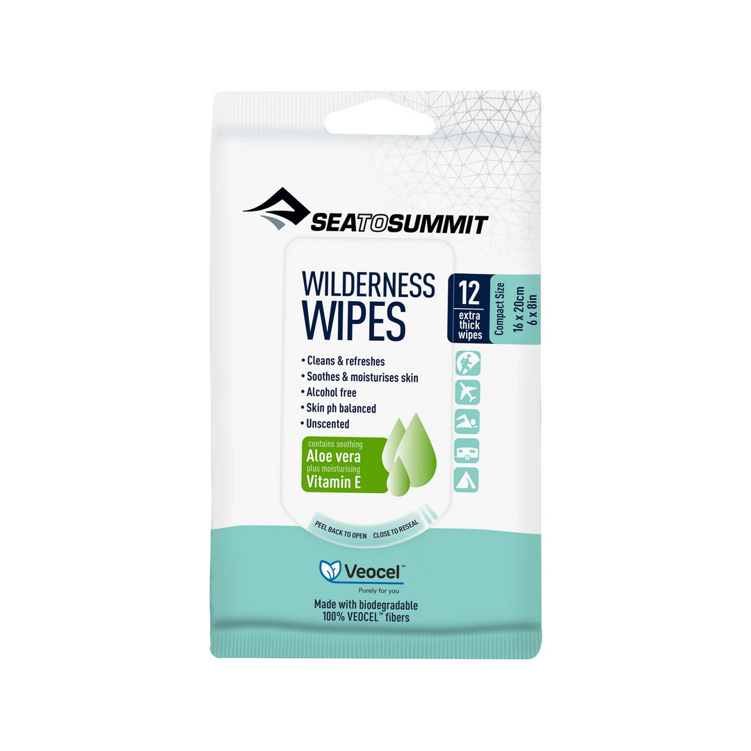 Sea to Summit Wilderness Wipes Compact- 12 pack