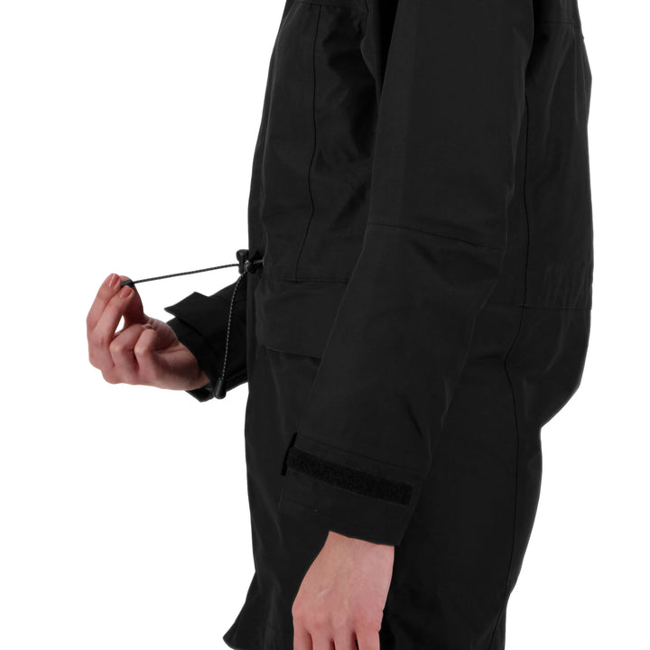 Womens Peak XV Hard Rain Jacket in Black, product photograph 9