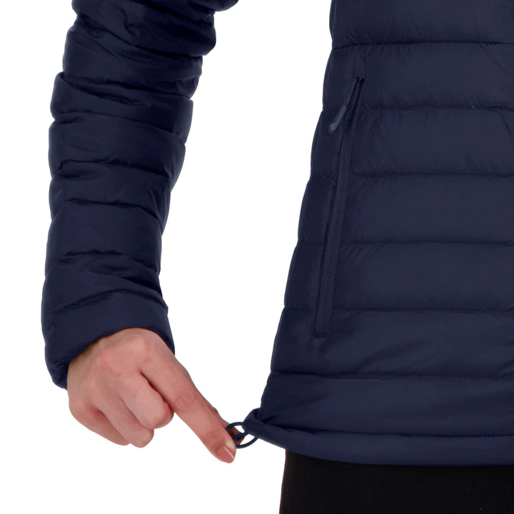 Womens Peak XV Zephyr Down Jacket in Midnight, product photograph 10