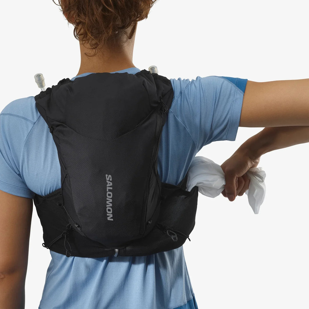 Salomon Adv Skin 5 Womens w/Flasks Hydration Vest — detail | Salomon NZ