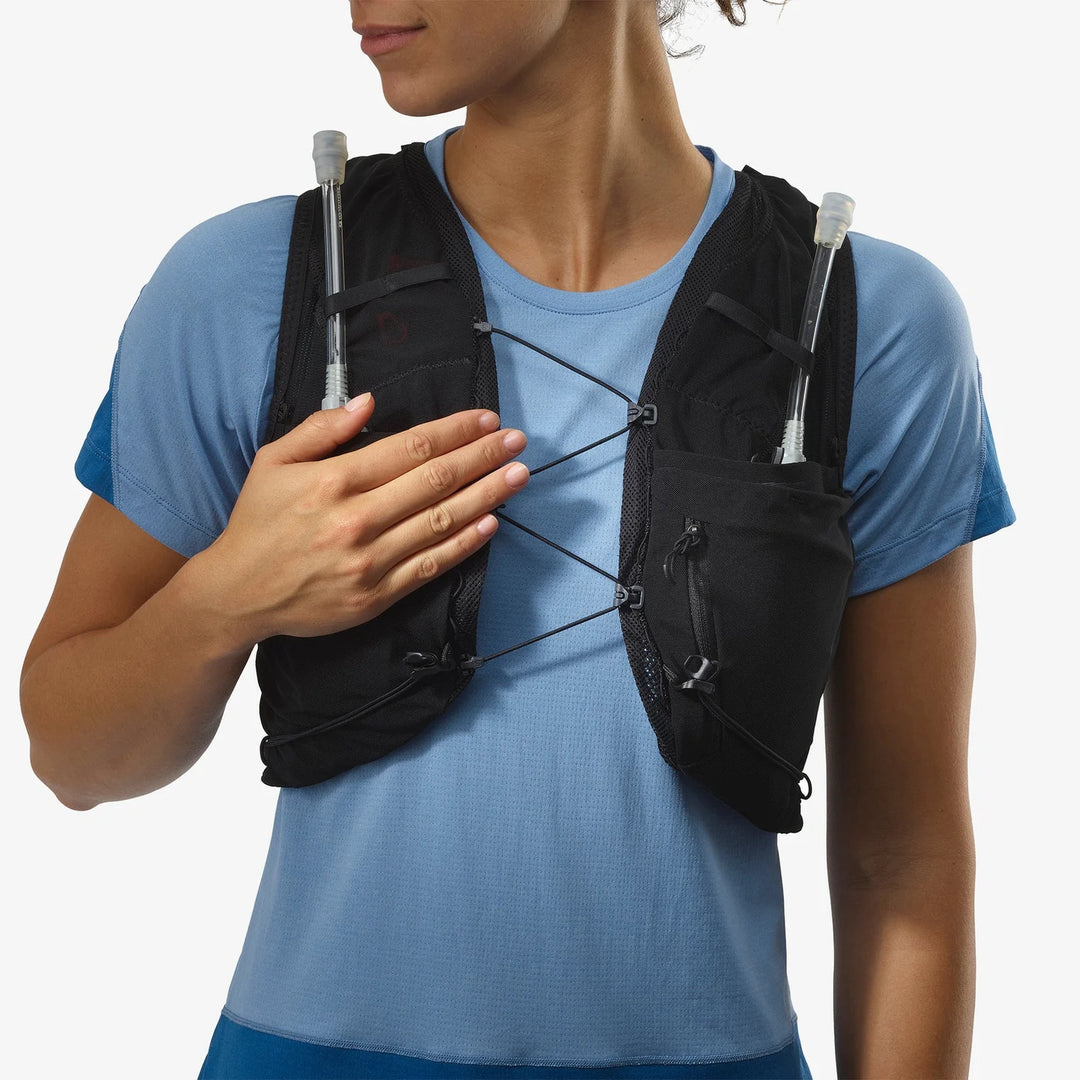 Salomon Adv Skin 5 Womens w/Flasks Hydration Vest — detail | Salomon NZ