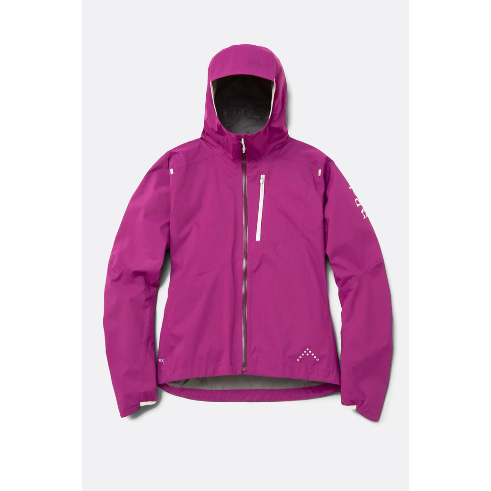 Rab Women's Downpour Trail Light Waterproof Jacket — detail | Rab NZ