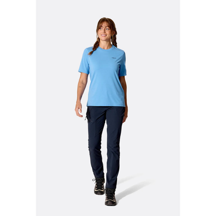 Womens Rab Force Tee (2026) — detail | Rab NZ