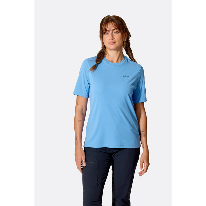 Womens Rab Force Tee (2026) — detail | Rab NZ