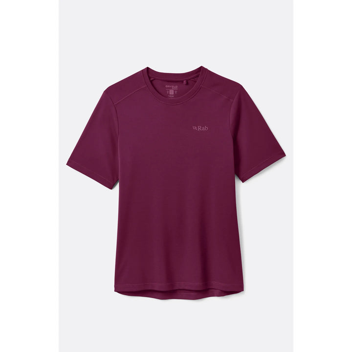 Womens Rab Force Tee (2026) — detail | Rab NZ