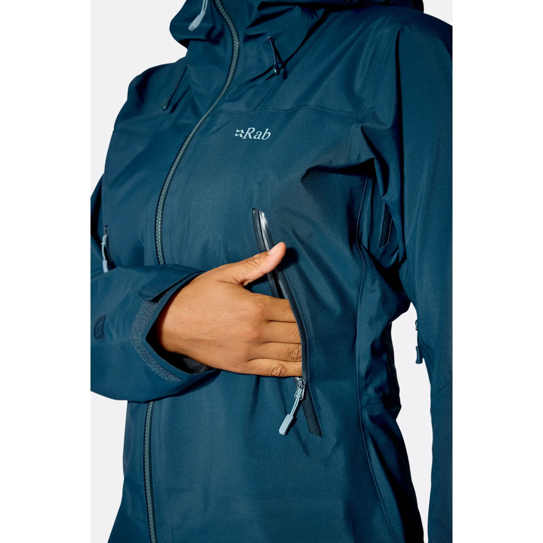 Womens Rab Kangri GTX Jacket — detail | Rab NZ