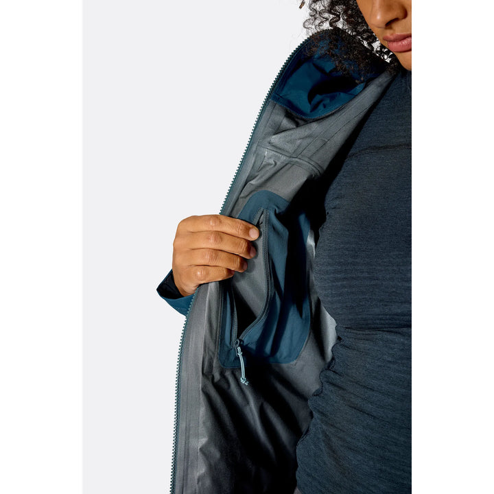 Womens Rab Kangri GTX Jacket — detail | Rab NZ
