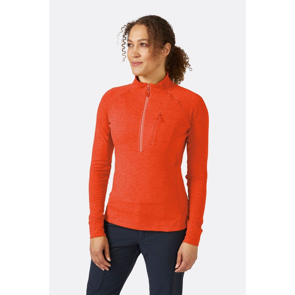 Womens Rab Nexus Pull On Fleece — detail | Rab NZ