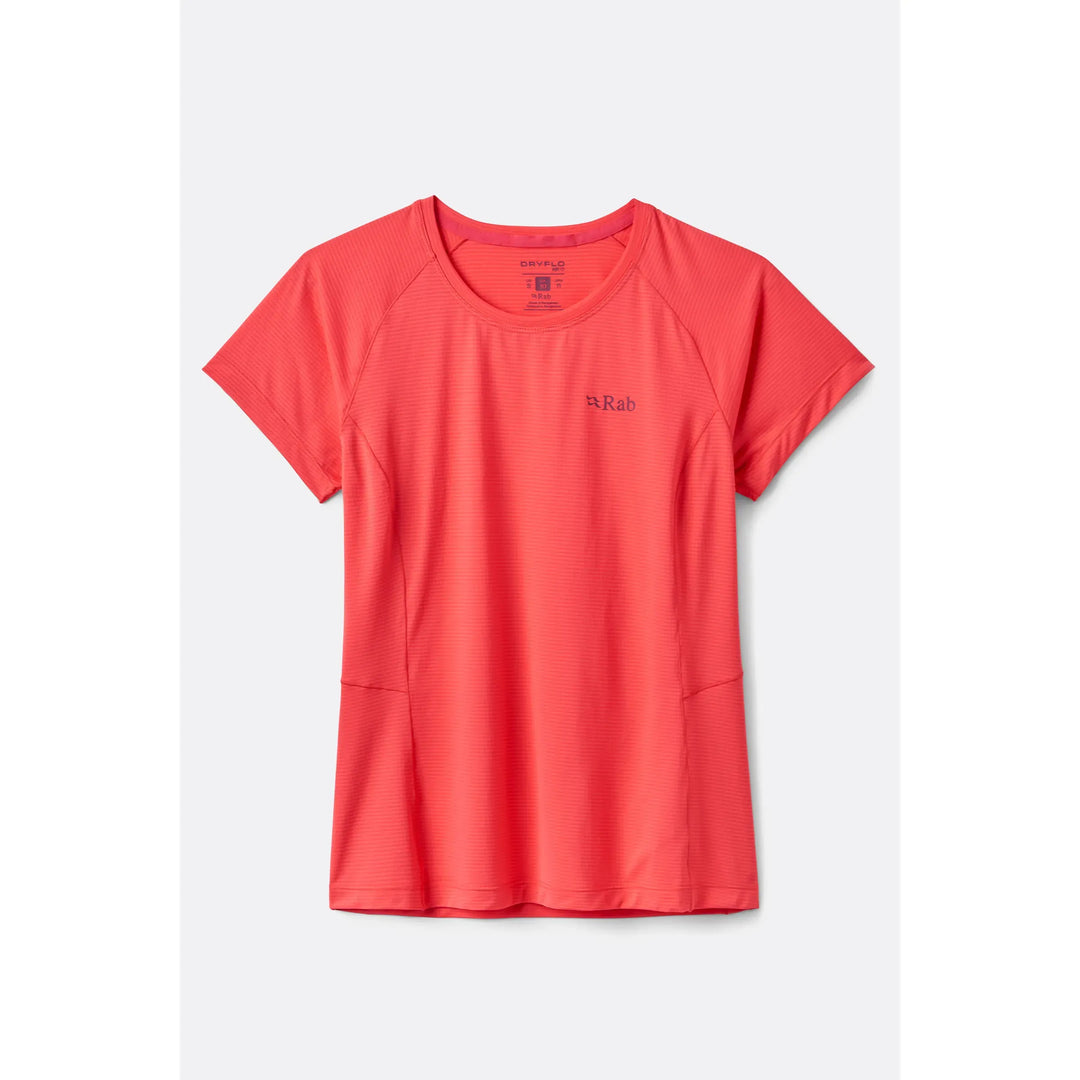 Womens Rab Sonic Tee (2026) — detail | Rab NZ