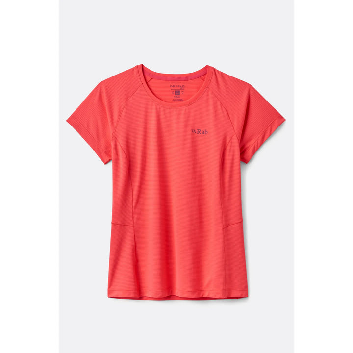 Womens Rab Sonic Tee (2026) — detail | Rab NZ