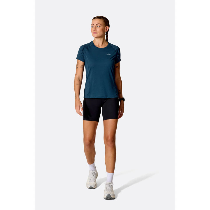 Womens Rab Sonic Tee (2026) — detail | Rab NZ