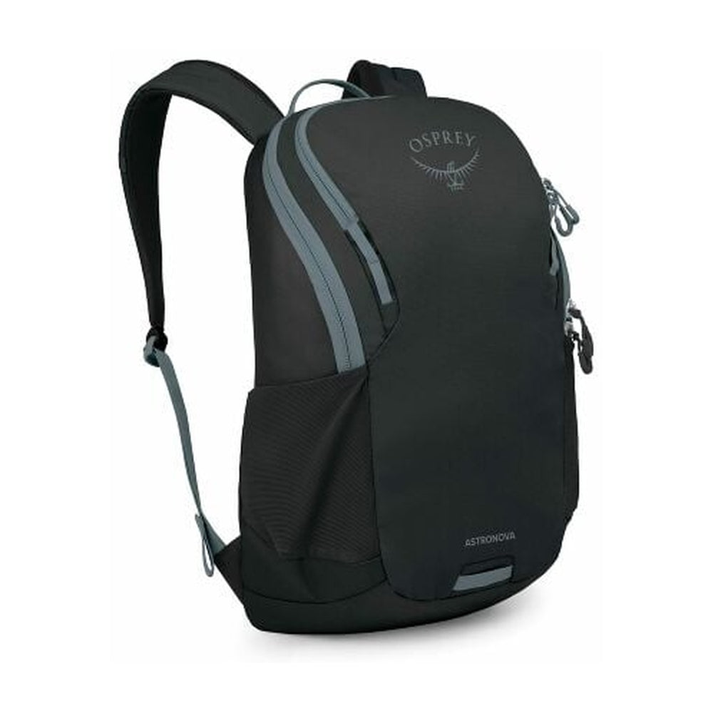 Osprey Astronova 23L Backpack — side view, Black-Shale Grey