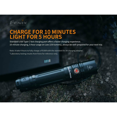 Fenix PD36R 1600 Lumen Rechargeable Torch