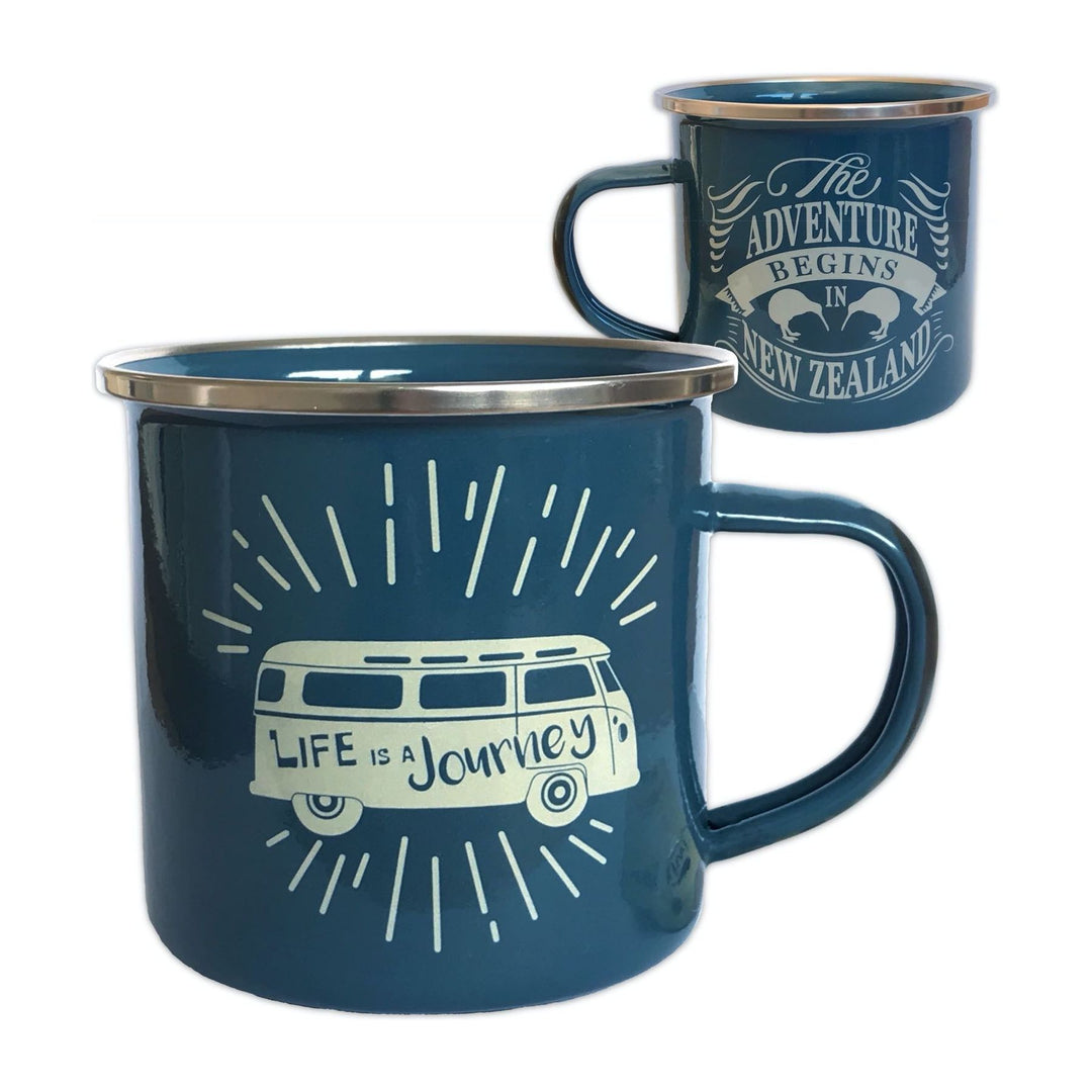 Wild Kiwi Stainless Steel Mug - Kombi