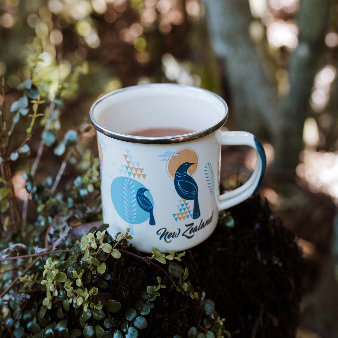 Wild Kiwi Stainless Steel Mug - Tui