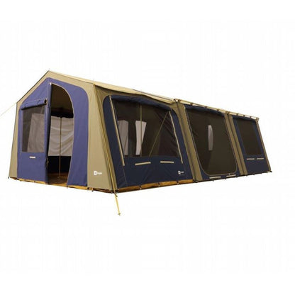 Coastline tent with optional sunroom attached