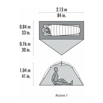 MSR Access 1 - 4 Season Tent