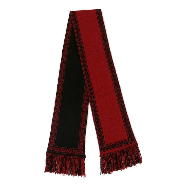 Possum Merino Koru Scarf - Lothlorian Knitwear
