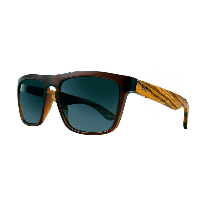 Wood Sunglasses Polarised for Men and Women - Dark Brown