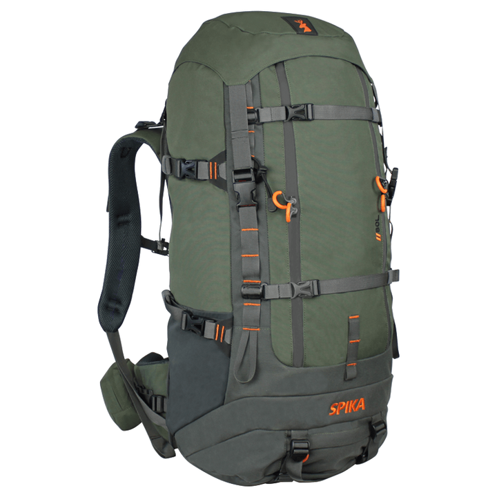 SPIKA Drover 80L Pack + Hauler Frame