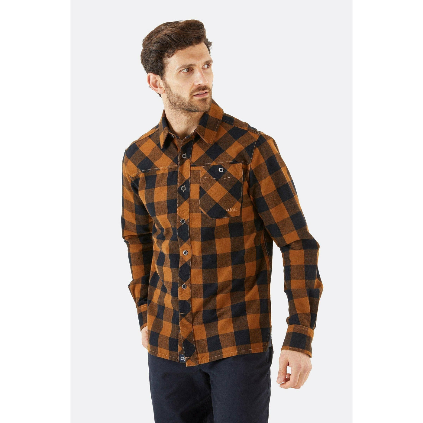 Mens Rab Boundary Brushed Cotton Shirt