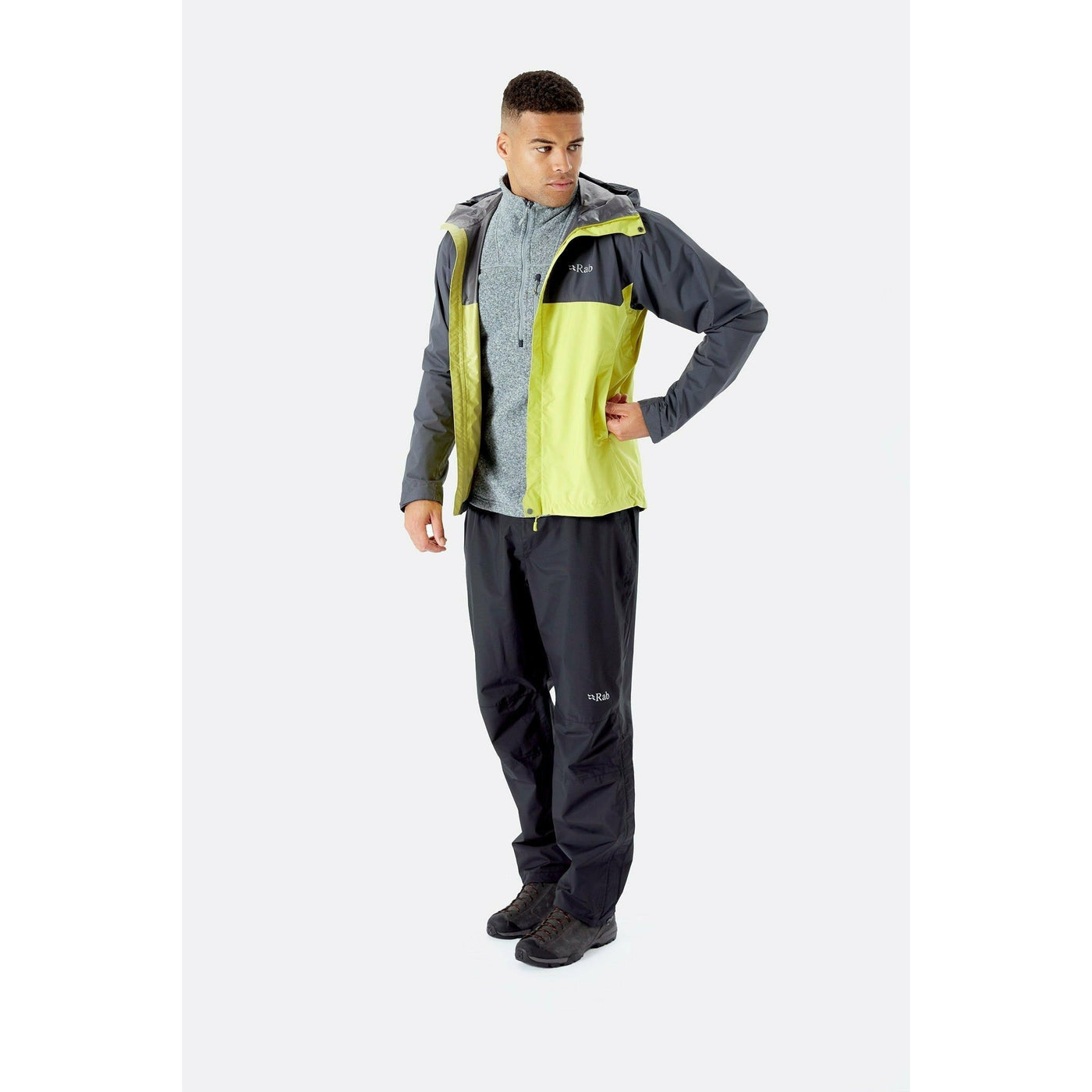 Mens Rab Downpour Eco Waterproof Overpants