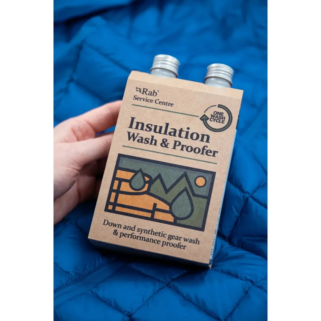 Rab Insulation Wash and Proofer Twin Pack (225ml/3 washes)